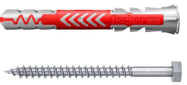 Fischer 538257 DuoPower plug 10x80 with hex screw 10 pcs.