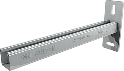 Fischer 538743 Rail/wall bracket ALK 37 - 300 10 pieces