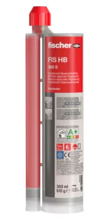 Fischer 562659 Highbond Injection Mortar FIS HB 360 S