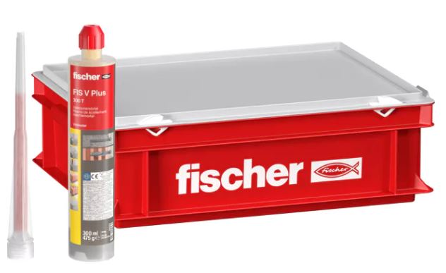 Fischer 563283 Injection mortar FIS V plus 300 T 10 cartridges in crate