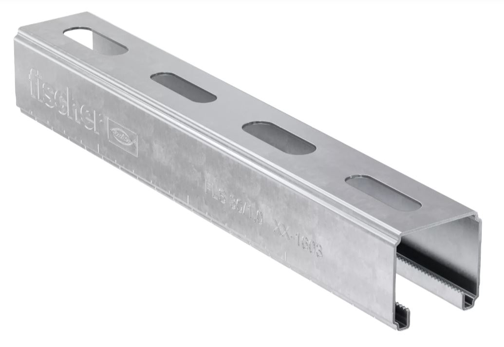 Fischer 572542 Mounting rail FLS 30/1,0 - 3 m