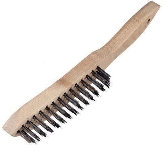 Flexovit 07660739479 STEEL WIRE BRUSH 4 ROWS 25 MM WIDE 911941001