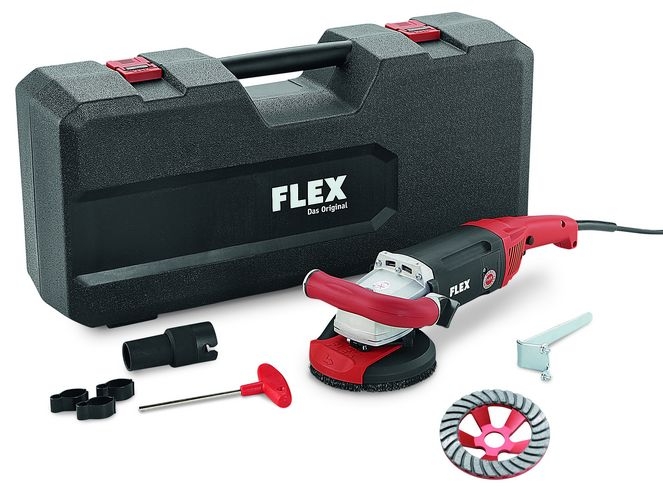 Flex-tools 408603 LD 18-7 125 R, set Turbo-Jet 125 mm concrete sander