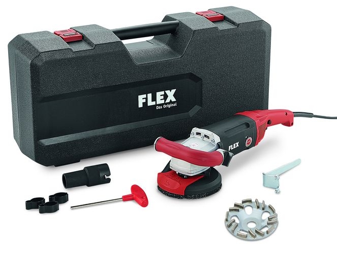 Flex-tools 408611 LD 18-7 125 R, TH-Jet kit 125 mm concrete sander