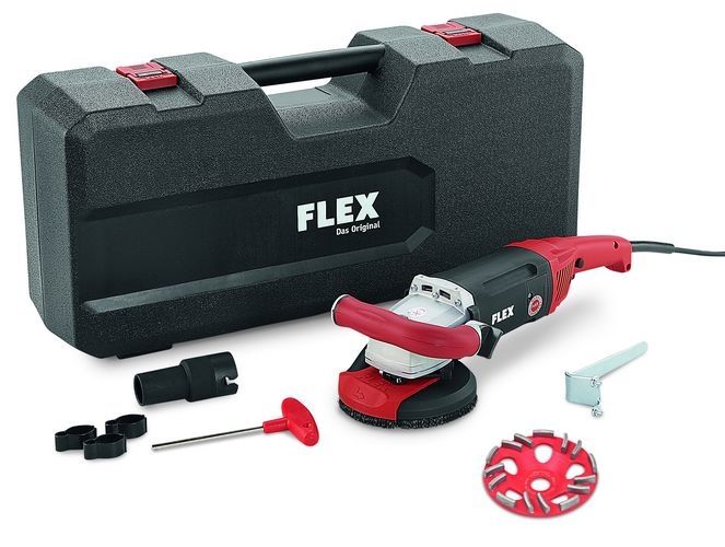 Flex-tools 408638 LD 18-7 125 R, Kit E-Jet 125 mm concrete sander