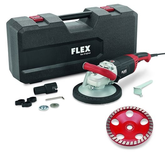 Flex-tools 420514 LD 24-6 180, Kit Turbo-Jet Concrete Sander 180mm