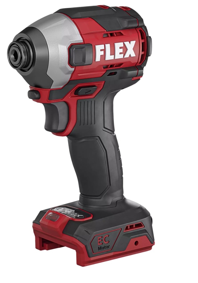 Flex-tools 520756 ID 1/4" 18.0-EC-HD C Cordless impact screwdriver with bit ejection 18.0 V Excluding batteries and chargers