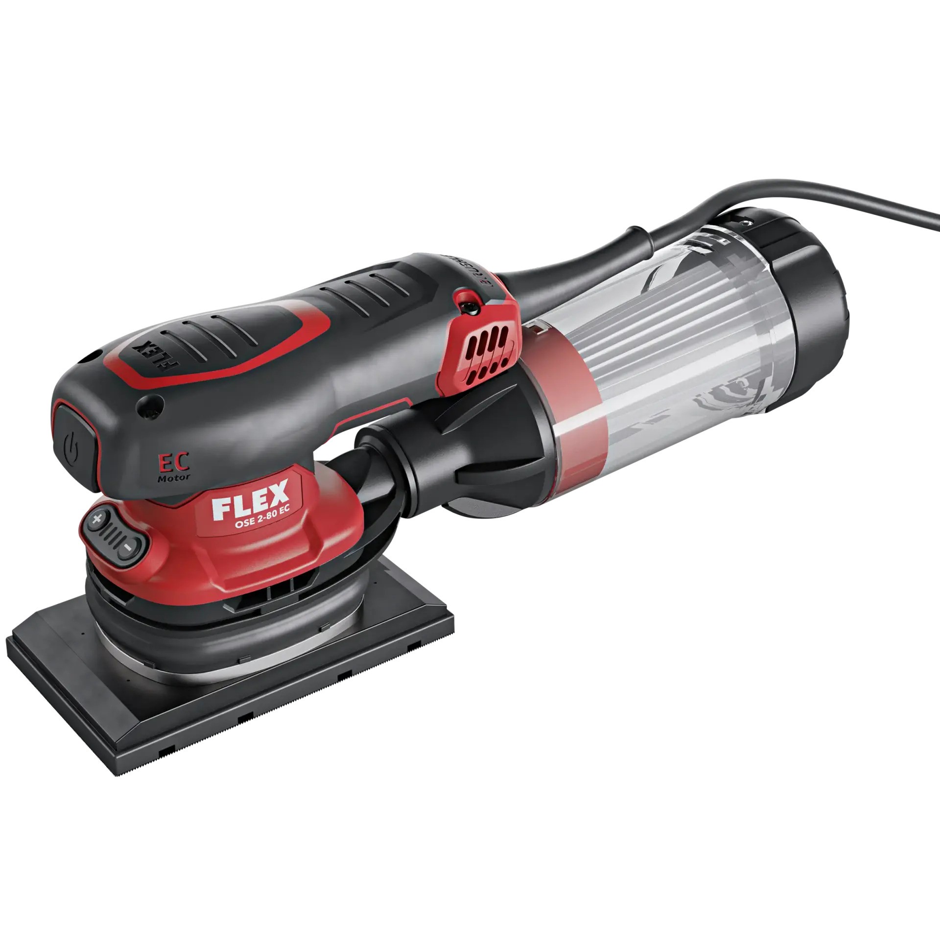 Flex-tools 532019 OSE 2-80 EC orbital sander 80x130 with speed control