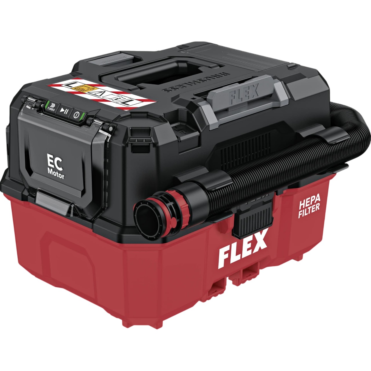 Flex-tools 534916 VC 9 L MC 18 RC Compact cordless vacuum cleaner 18V 9L incl. manual filter cleaning