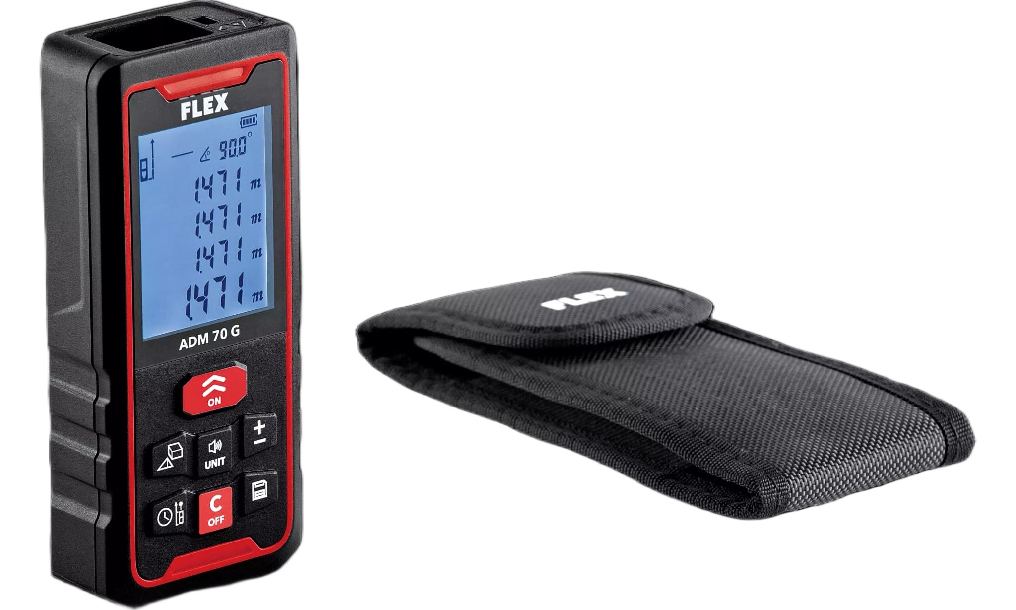 Flex-tools 535156 ADM 70 G Laser distance meter up to max. 70 m