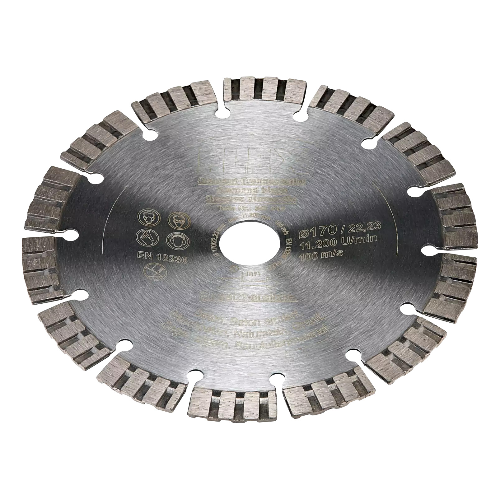 Flex-tools Accessories 535666 D-TCS S 170x22.2 Diamond Saw Blade