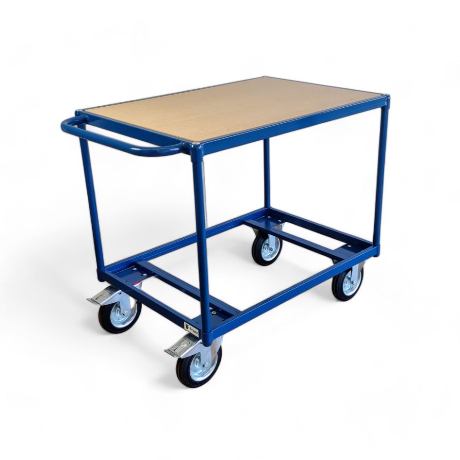 FRAMI 201.031 Table top cart 1000 x 700 mm with 1 shelf