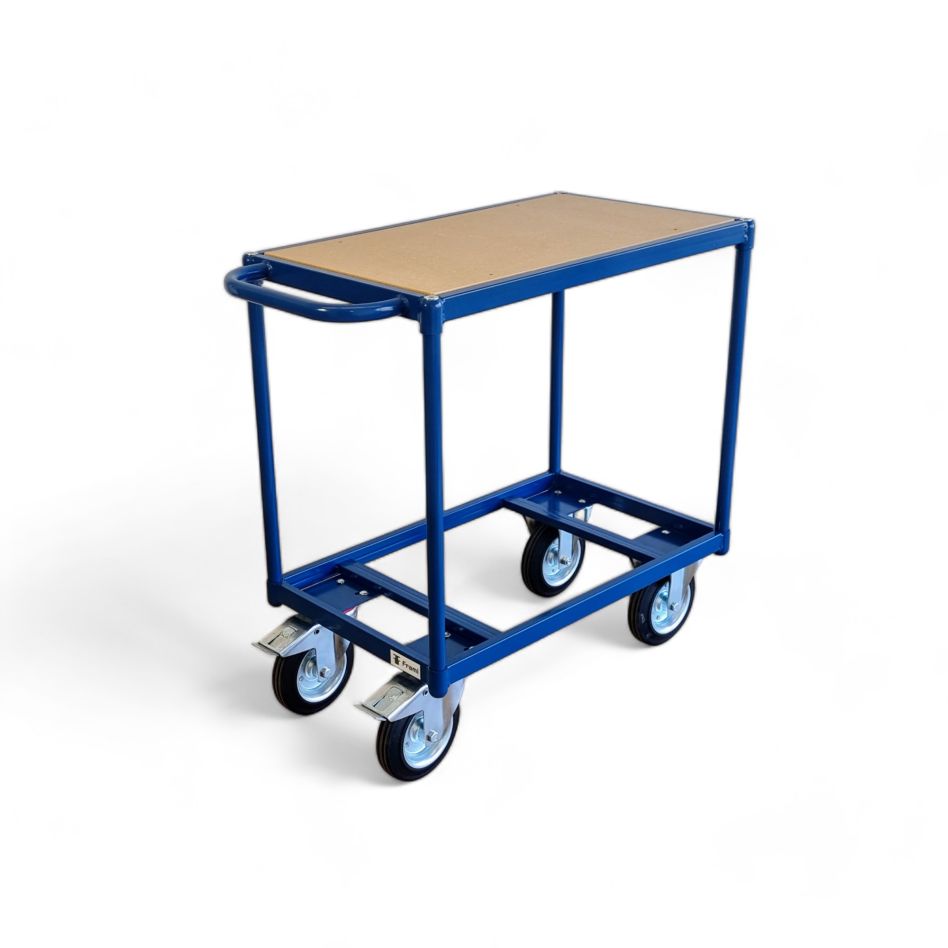 FRAMI 201.080 Table top cart 850 x 500 mm with 1 shelf