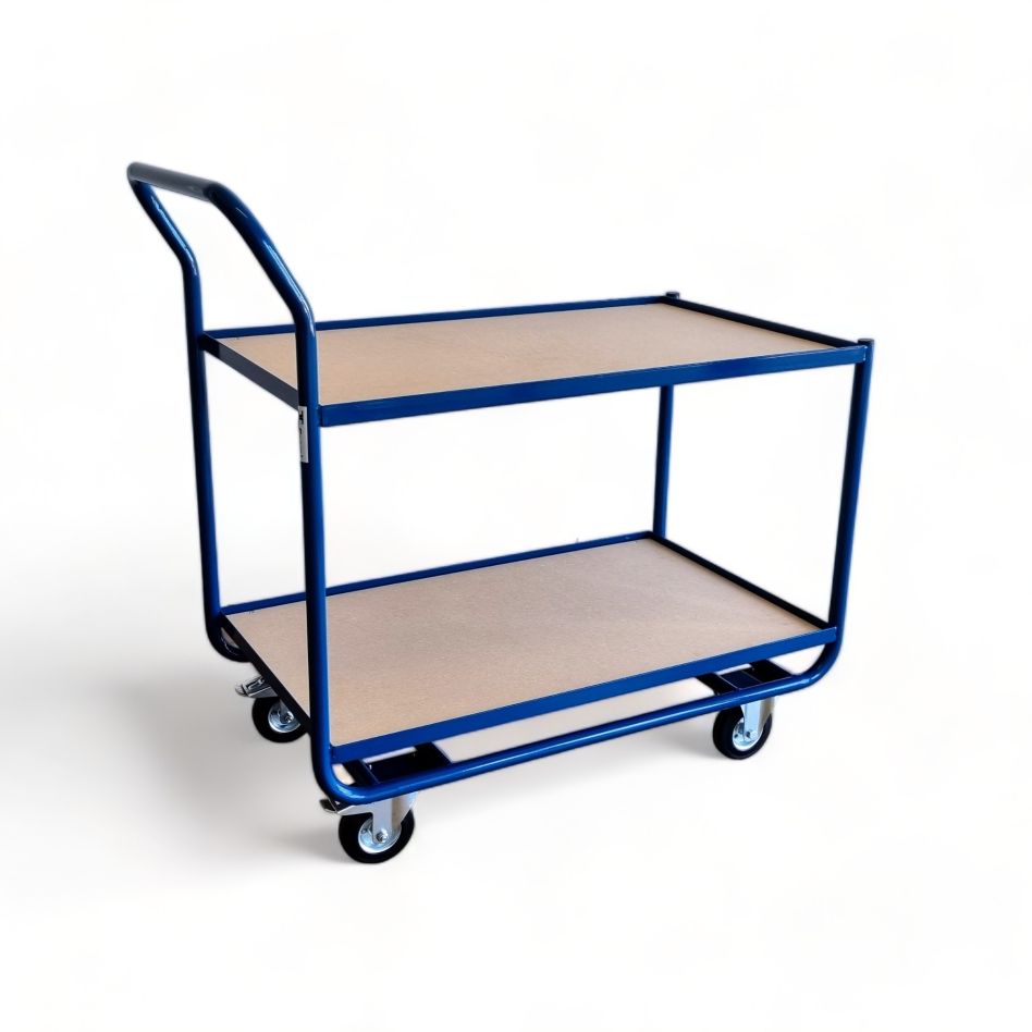 FRAMI 202.010 Table top cart 1000 x 600 mm with 2 shelves