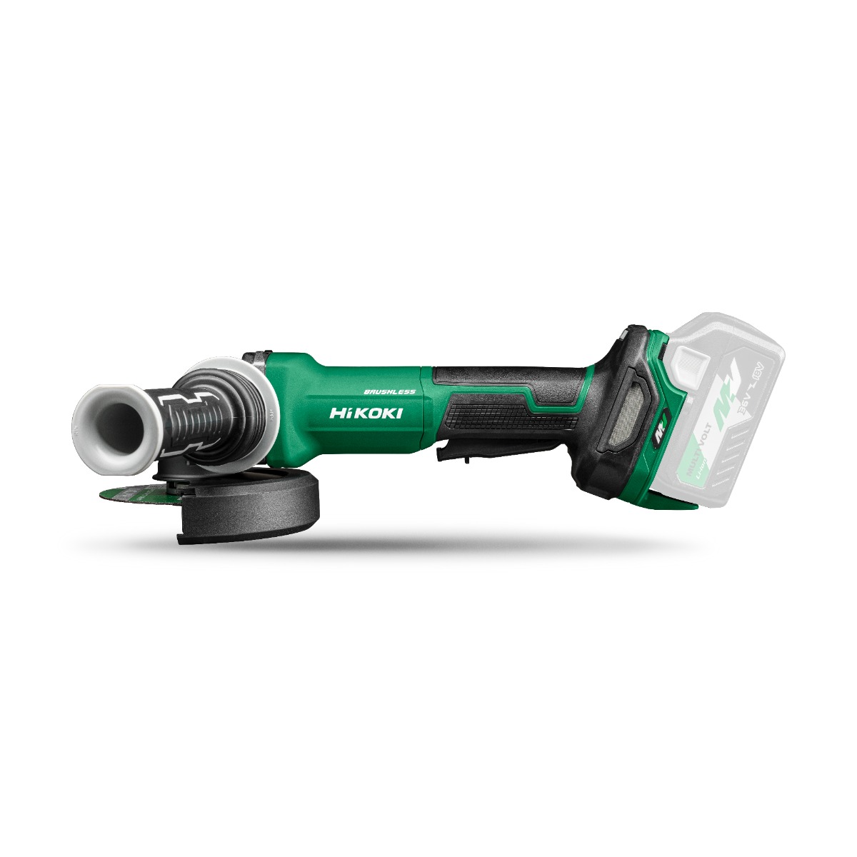 HiKOKI G3613DVFW2Z Accu angle grinder 125mm 36 Volt excl. batteries and charger in HSC III case
