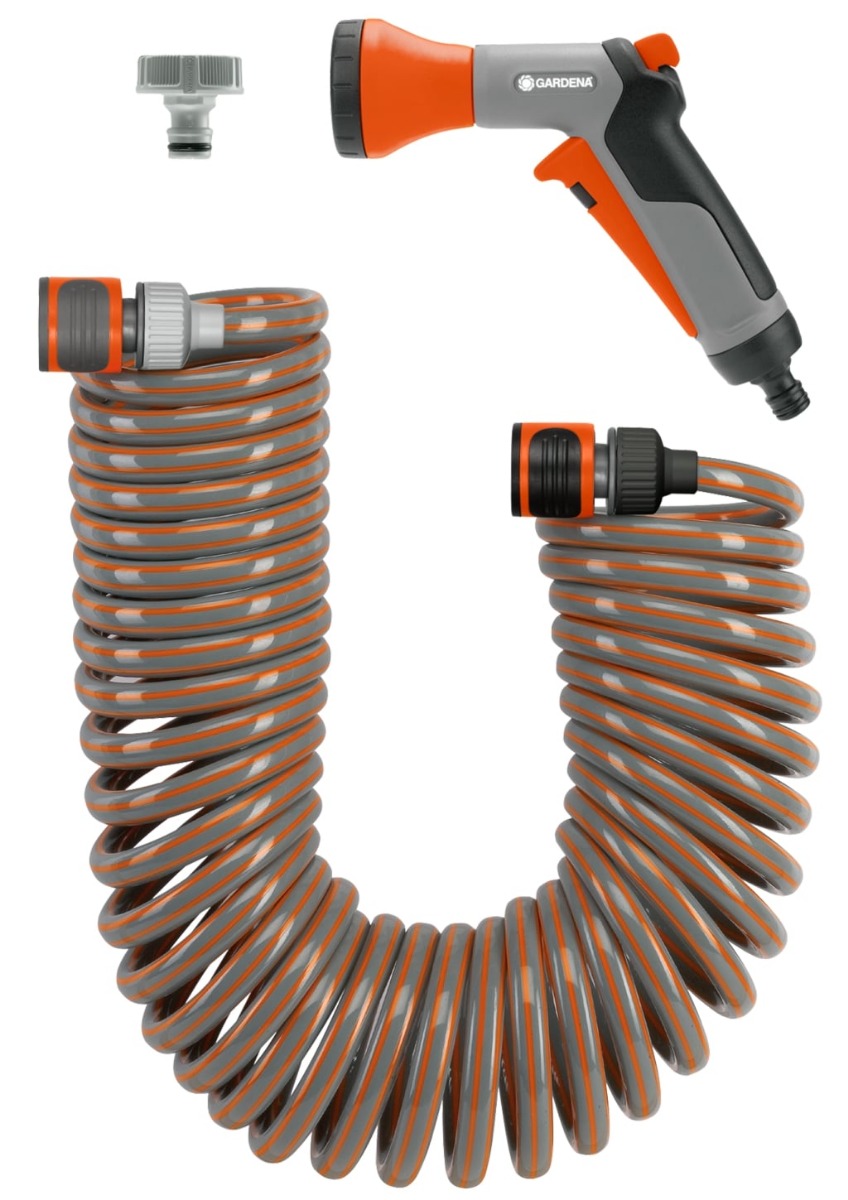 Gardena 04647-20 4647-20 Spiral hose set + hose 10m