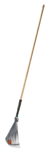 Gardena 17307-20 PureLine Adjustable Leaf Rake FSC 100%
