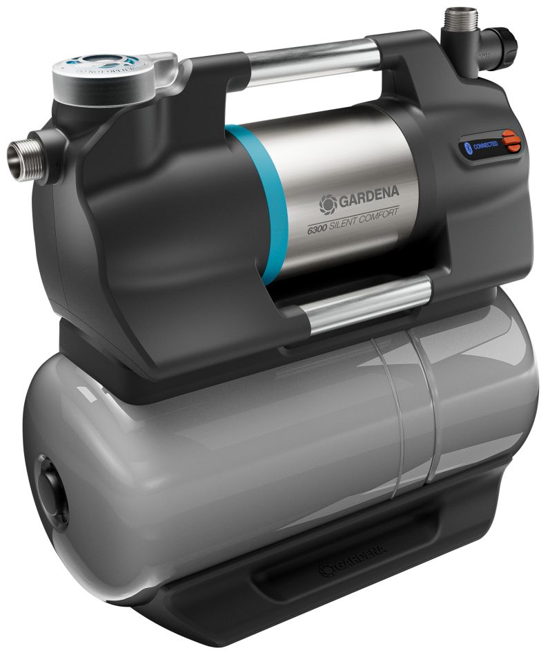 Gardena 09068-20 6300 SilentComfort Hydrophore pump + drum 1050W 6300 l/h