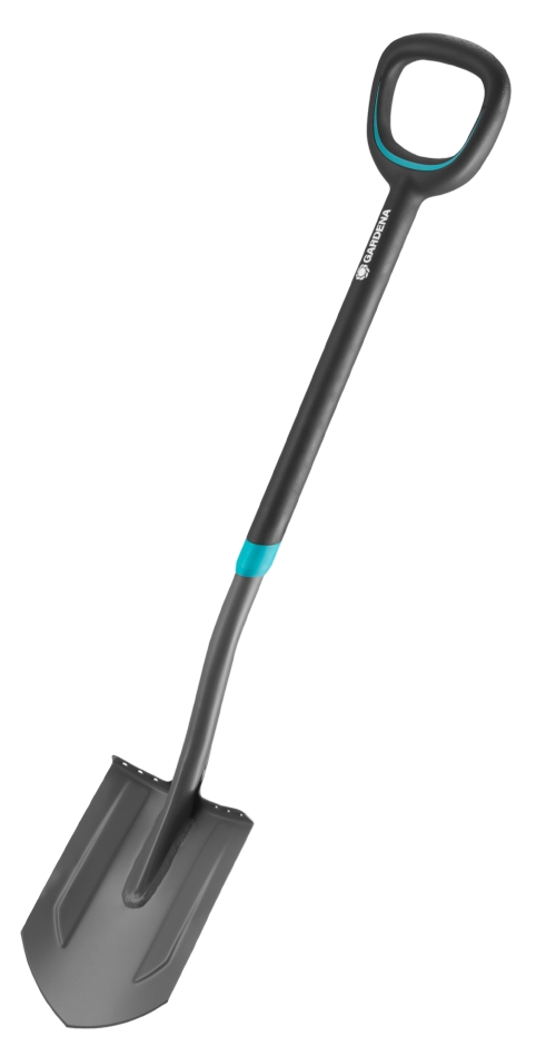 Gardena 17012-20 ErgoLine point spade D-handle