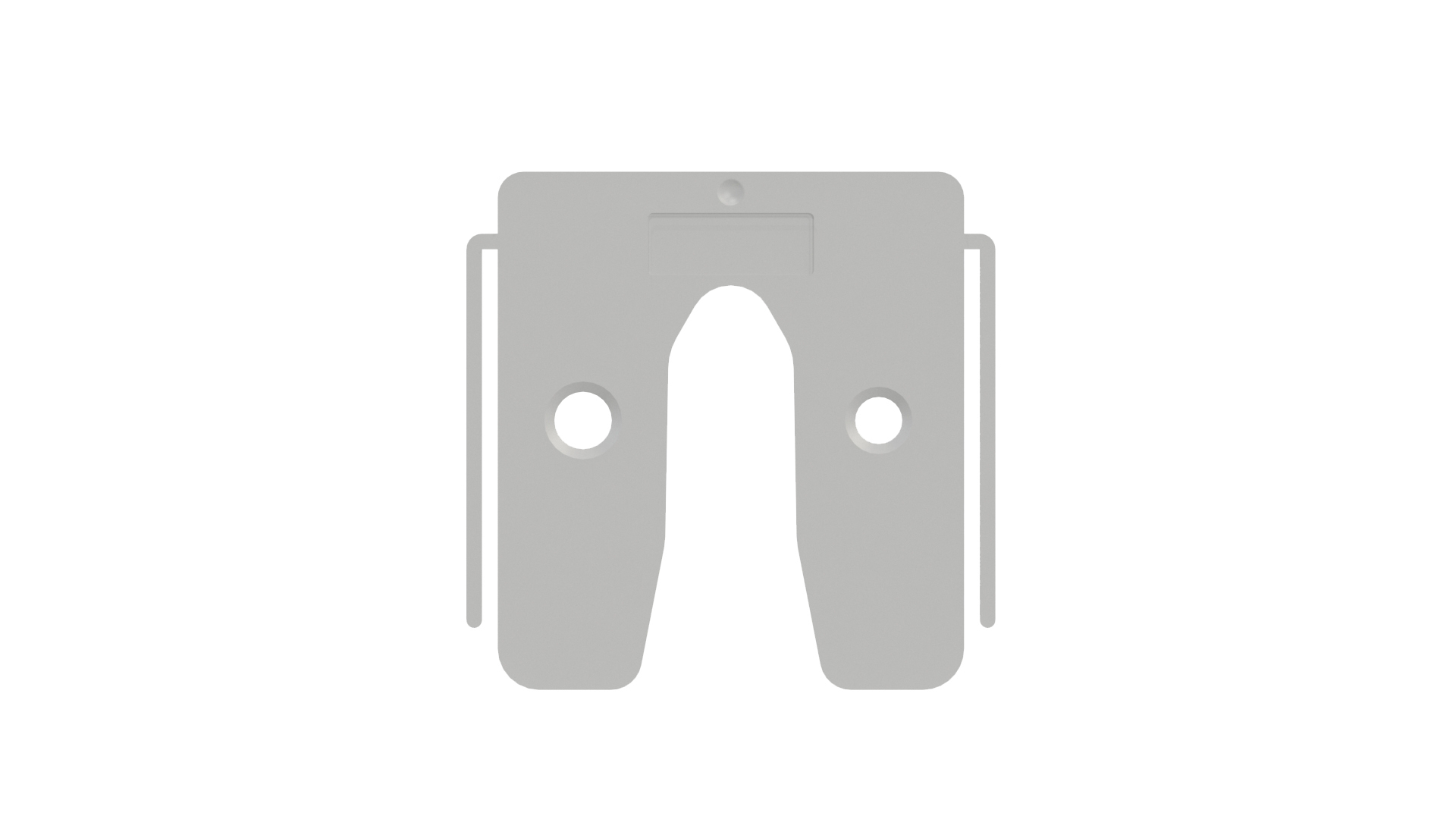 GB 34501.B006 Filler plate with adjustment feet transparent 1 mm 768 pieces