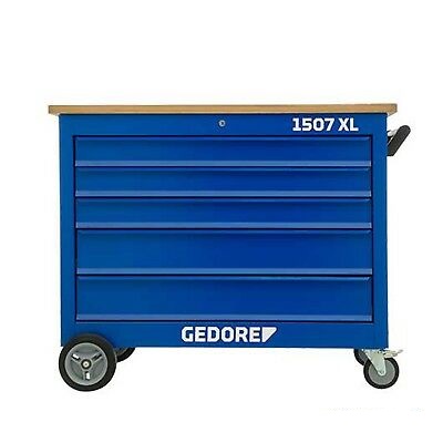 Gedore 3127826 1507 XL 30101 Mobile workbench 5 drawers