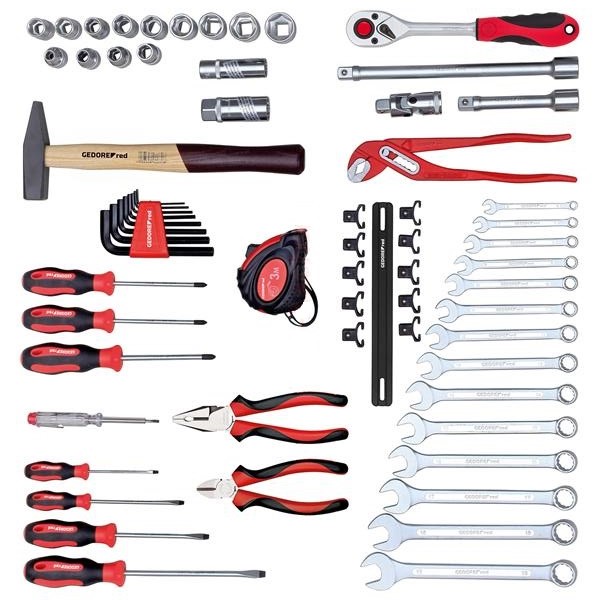 Gedore RED 3301637 R21000057 Tool set Screwdrivers Loose 57-Piece
