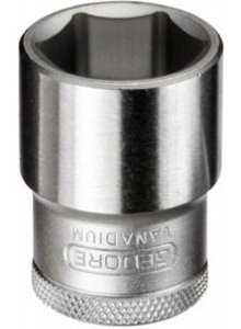 Gedore 6130530 19 13 Socket wrench 1/2" 6-sided 13 mm