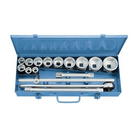 Gedore 6281070 D 32 FMZ Socket set 3/4" Metric 22-50 mm 16-dlg