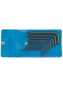 Gedore 6360960 43 TX-09 Pencil socket set 9-dlg TORX T7-T40