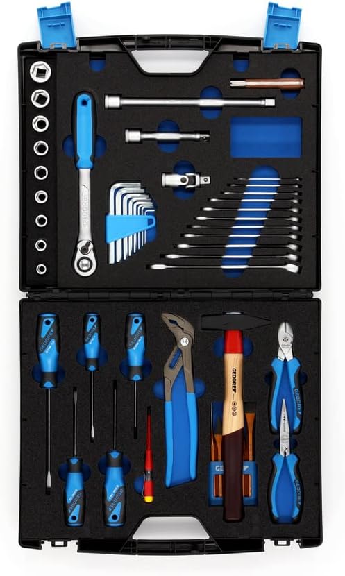 Gedore 6600780 1000 TOURING Toolbox 49 pcs.