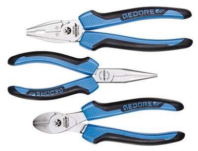 Gedore 6701110 S 8003 JC Pliers set, 3 pcs