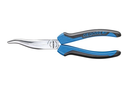Gedore 6723190 8137-200 JC Telephone plier, without side cutter, curved 200 mm