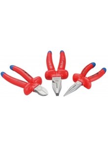 Gedore 6708120 VDE S 8003 VDE pliers set with dipping insulator 3 pcs.