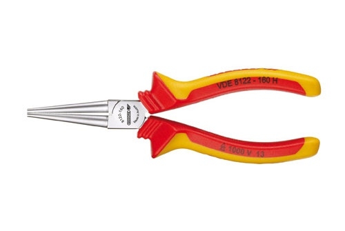 Gedore 1552104 VDE 8122-160 H VDE round nose pliers with sleeve insulation