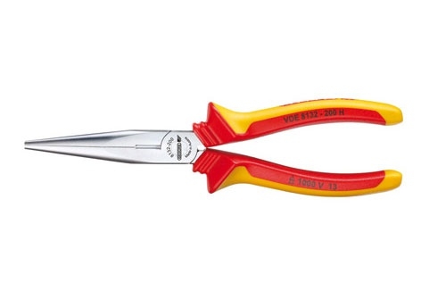 Gedore 1552112 VDE 8132-160 H VDE Telephone plier with sleeve insulation 160 mm