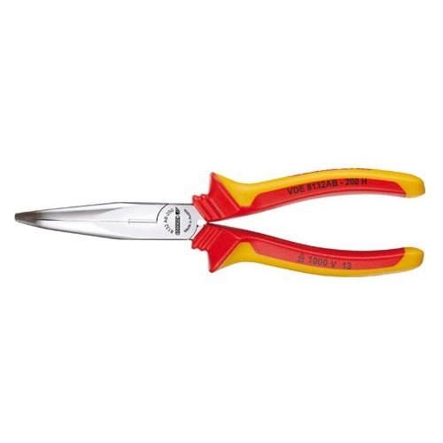 Gedore 1552139 VDE 8132 AB-160 H VDE Telephone plier with sleeve insulation 160 mm