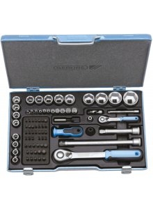 Gedore 1550691 19 V20U-20 Socket set 1/4" 1/2" Metric 4-36 mm 81-piece