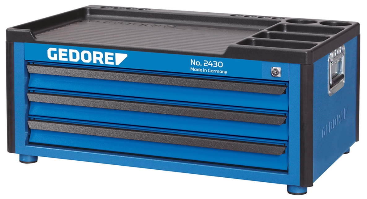 Gedore 1888927 2430 Tools Case 3 drawers