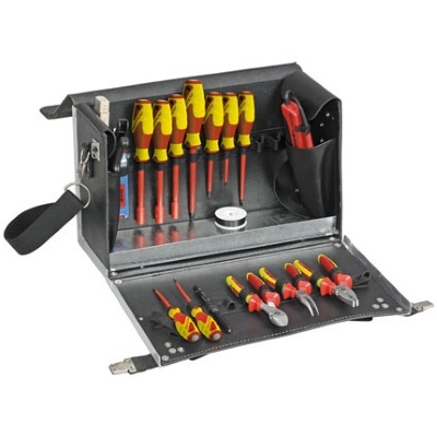 Gedore 1953710 1091 Electrician''s tool box 18 pcs