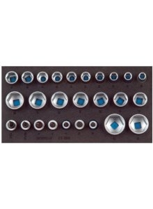 Gedore 2308924 1500 CT1-19 IS Socket set in CT module