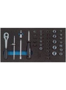 Gedore 2308967 1500 CT1-20 Socket set in CT module 37-parts
