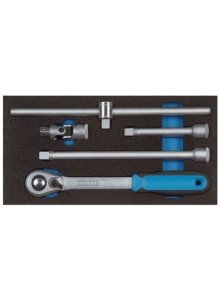 Gedore 2309114 1500 CT1-1993 U-20 Socket bit set in CT module