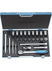 Gedore 2546019 ITX 19 TXU-20 Socket wrench kit 1/2" 25 pcs