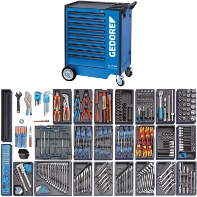 Gedore 2657716 1500 ES 03 2004 0810 Tool trolley 325-piece