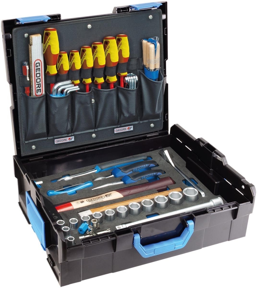Gedore 2658194 1100-01 Tools assortment in L-Boxx 58-Piece