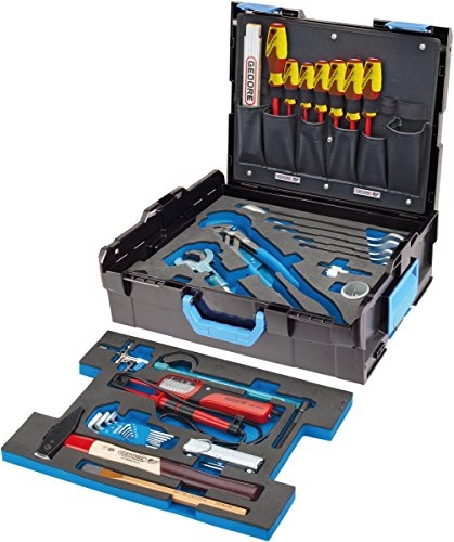 Gedore 2658216 1100-03 Sanitary tools assortment in L-Boxx 44-Piece
