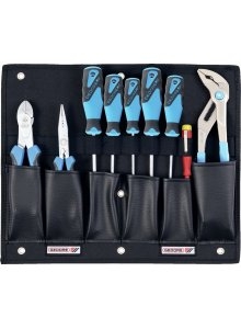 Gedore 2836181 1100 W-001 Tool board with pliers/screwdriver set 9 pcs.