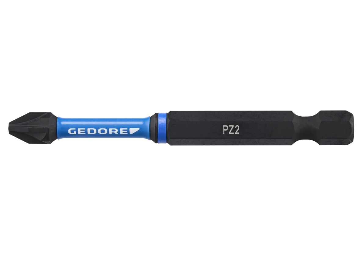 Gedore 3517640 666 TR70 PZ2-02 Torque bit set 1/4" PZ 2 70 mm 2-piece