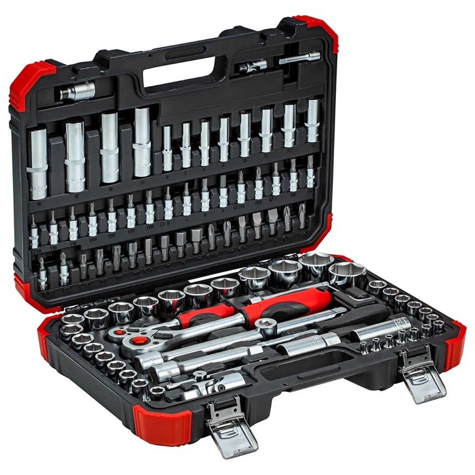 Gedore RED 3300057  R46003094 Socket set 1/4" 1/2", 94 pcs