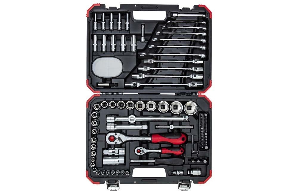 Gedore RED 3300062 R46003092 Socket wrench set 1/4" + 1/2" Metric 92-Piece